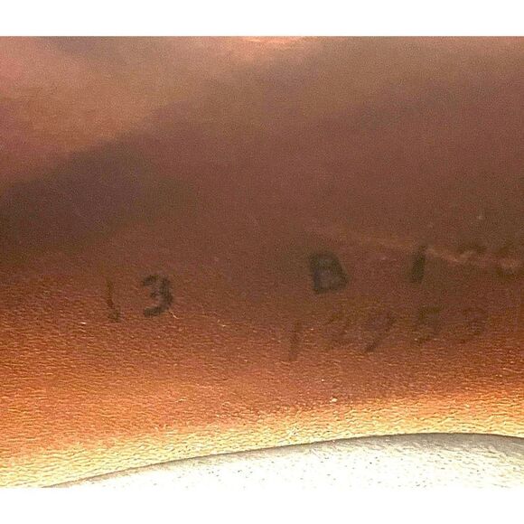 Allen Edmonds Evanston Men's BLACK Leather Shoes Lace-up Cap Toe Size 13B - Picture 10 of 12